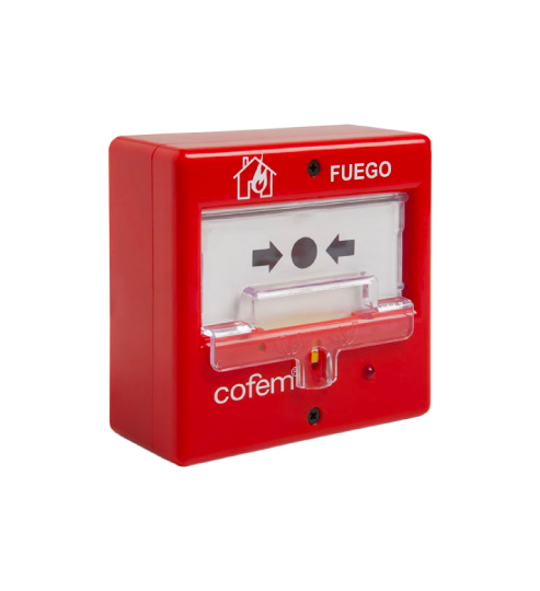 Pulsador de Alarma Rearmable Direccionable Lyon