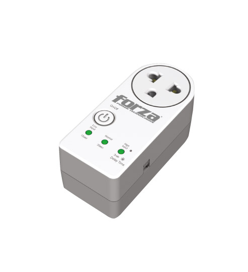 Prot Elec Blanco Zion 900j/1500w 2k10 sin Tierra 220v.