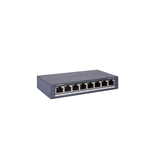 Switch Gigabit de 8 Puertos 1000 Mbps Metalico