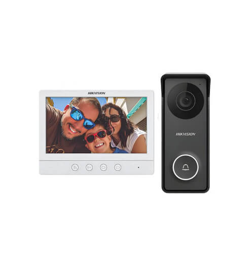 Kit Video Portero Analogico (monitor + Portero) - 4 Hilos – Compatible con Kis313-P