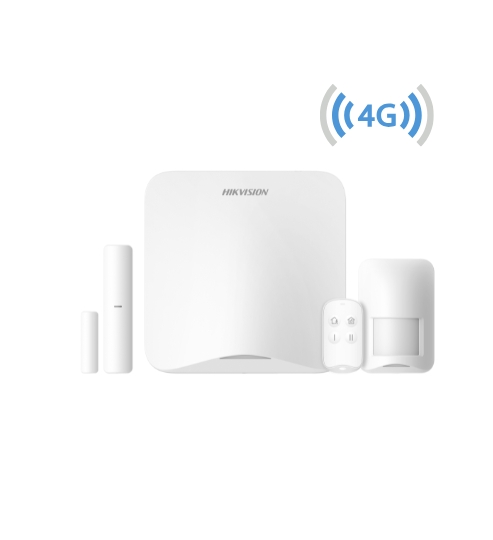 AX Home Kit Alarma 4g 16 Zonas. Inc: Panel, Pir, Magn y Pulsador