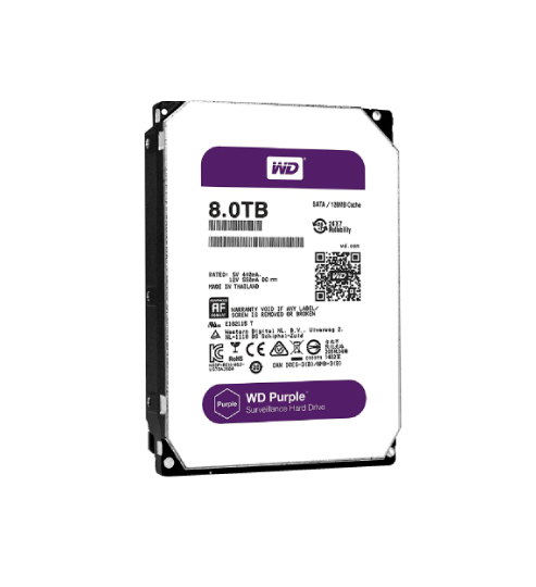 Disco Duro Purple WD 8 Teras Sata