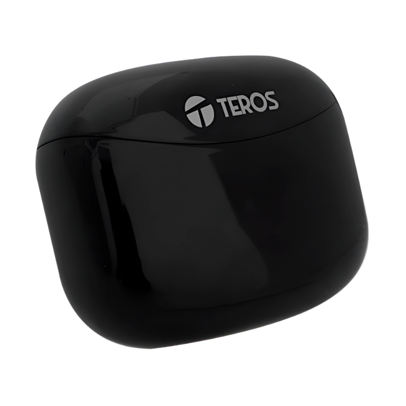 Audífonos TWS TEROS TE-8074N, BT 5.3, USB, Pantalla digital