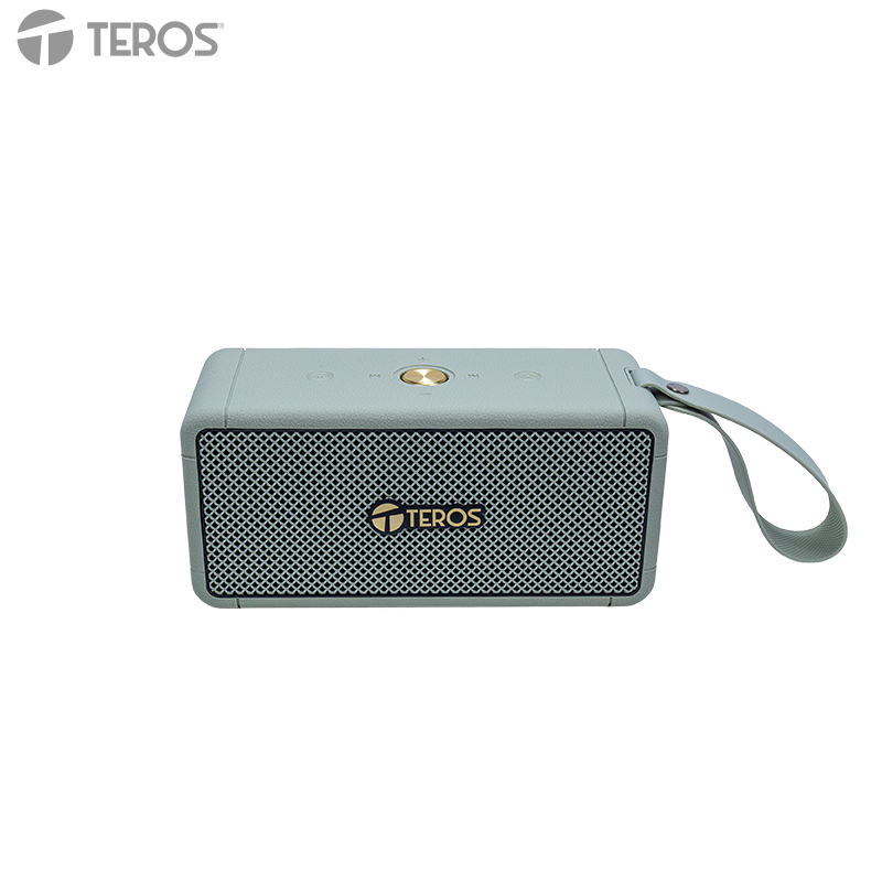 Parlante inalámbrico TEROS Legacy LEG-6052GR, BT 5.3, 40 W, 4000 mAh, USB