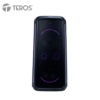 Parlante inalámbrico para fiestas TEROS Vibe 6055, BT 5.3, 100W, 7000 mAh, USB, Micrófonos