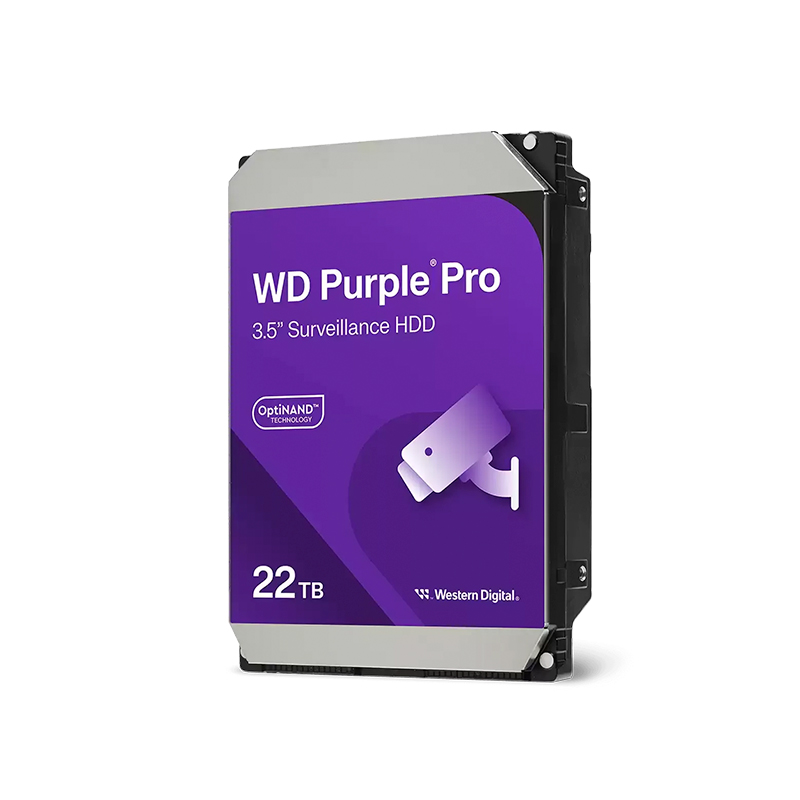 Disco duro Western Digital WD Purple Pro 22TB, SATA, 7200 rpm, 3.5, 512MB Cache