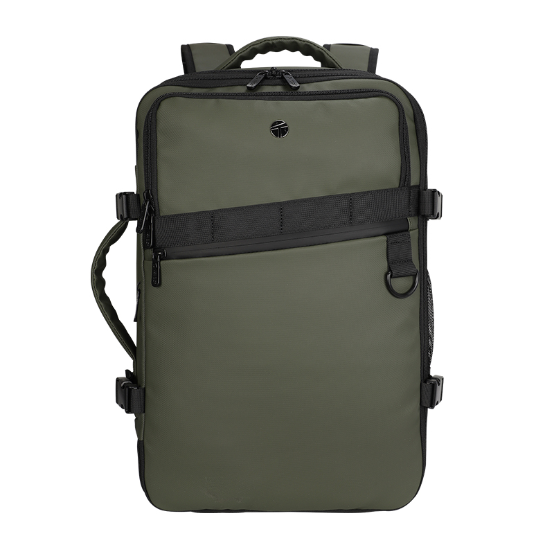 Backpack TEROS Travel TE-9040DG, Para Notebooks de hasta 15.6, Color Verde