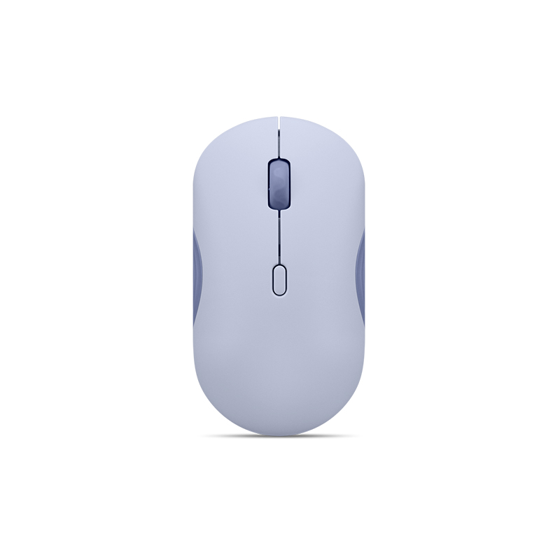 Mouse Lenovo 350 silencioso, Interfaz Bluetooth, Color Uva Meta , sin batería