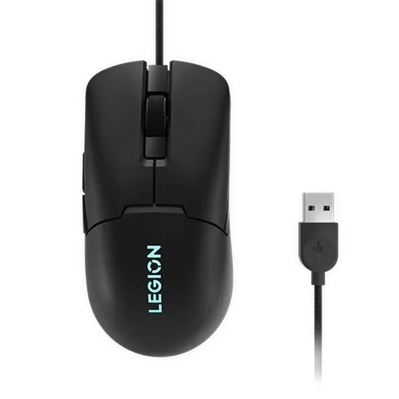 Mouse Gaming Lenovo Legion M300s, RGB, Interfaz USB 2.0 (Cableado)