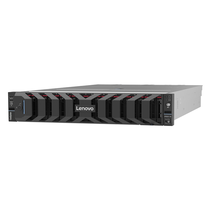 Servidor Lenovo ThinkSystem SR650 V4 / 1 x Intel Xeon 6515P 2.3/3.8GHz/16C/150W/Rack 2U