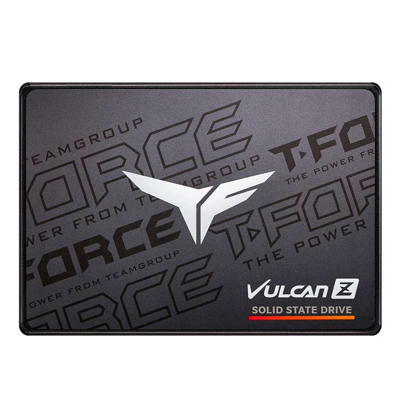 Unidad en estado solido T-FORCE VULCAN Z, 512GB, SATA 6Gb/s, 2.5, Negro, DC +5V