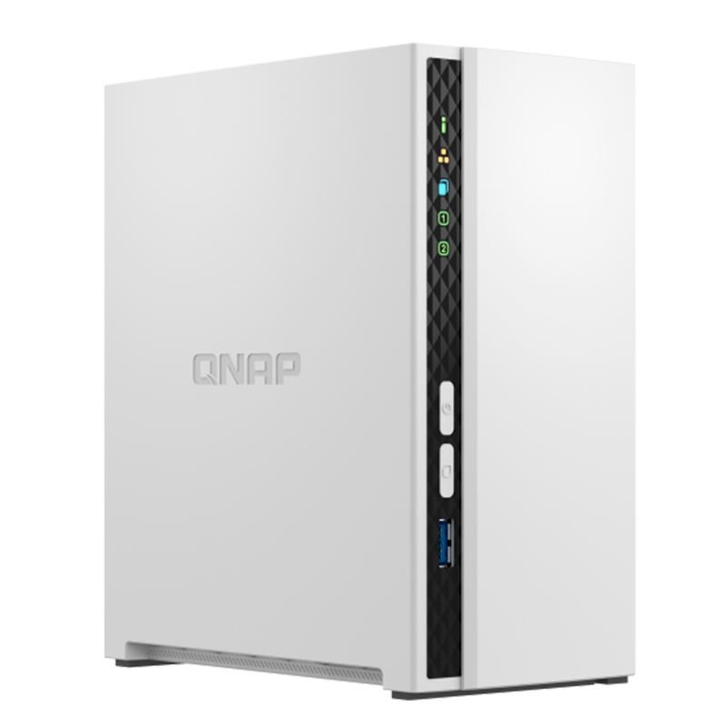 Servidor NAS QNAP TS-233, ARM Cortex A55 4C/2GHz, 2GB RAM(On-Board), Bahias: 2 x 3.5 SATA