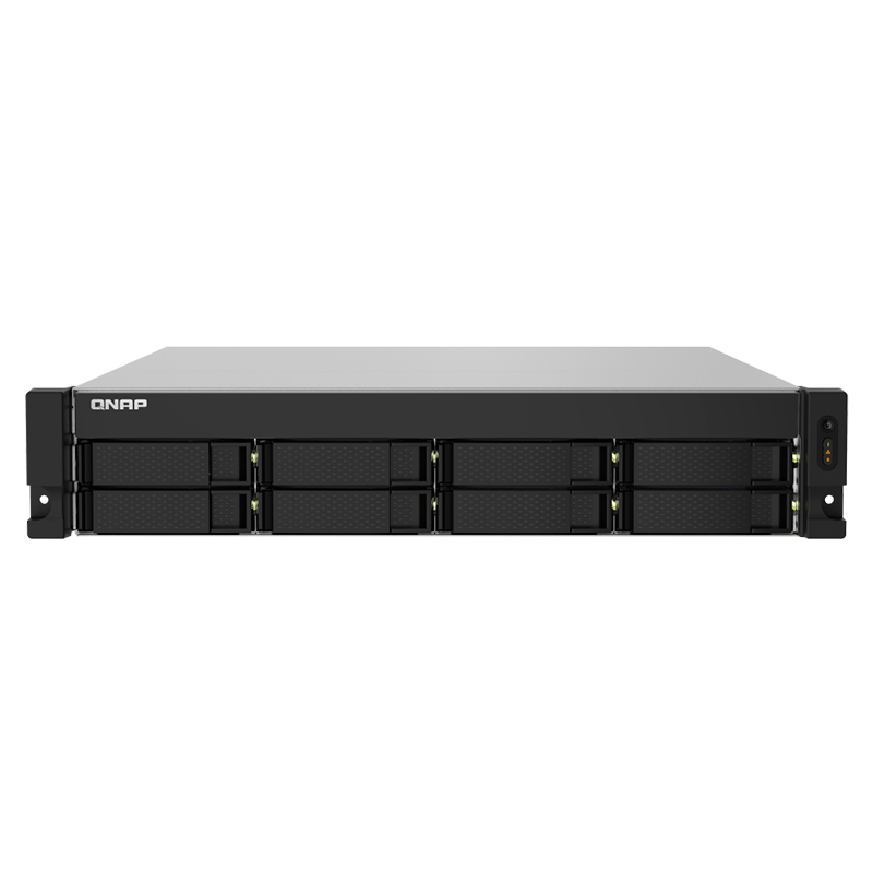 Servidor NAS QNAP TS-832PXU-RP-4G, AL324 ARM Cortex-A57 4C/1.7G, 4GB DDR4, 8 x3.5 SATA