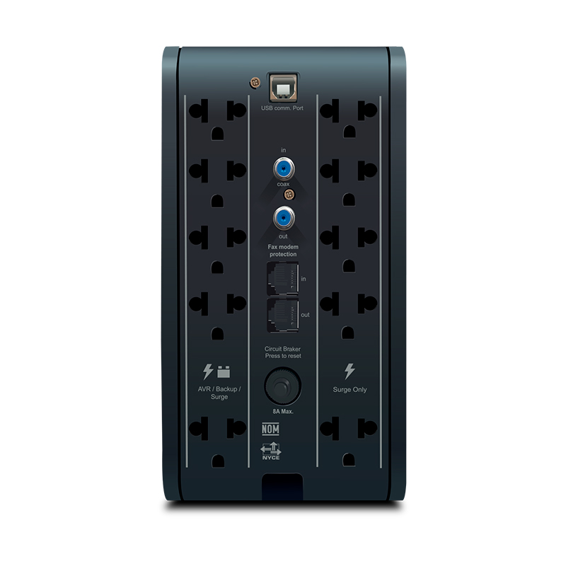 UPS Interactivo CDP (Chicago Digital Power) R-Smart 1010i, 1000VA / 500W