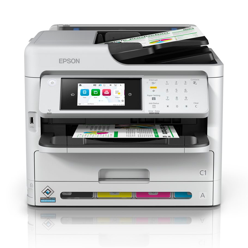 Multifuncional a color Epson WorkForce Pro WF-C5891, Imprime/Escanea/Copia/Fax/LAN/WiFi.