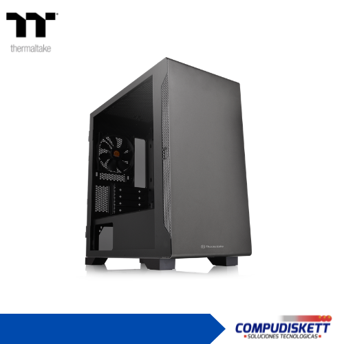 Case-PC Thermaltake S100 Plus Tg ARGB Black Ca-1q9-00s1wn-00