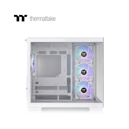 Case-PC Thermaltake View 380 Tg ARGB Snow Ca-1z2-00m6wn-00