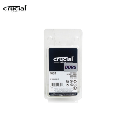 DDR5 Sodimm Crucial Basics 16gb 4800mhz Cb16gs4800
