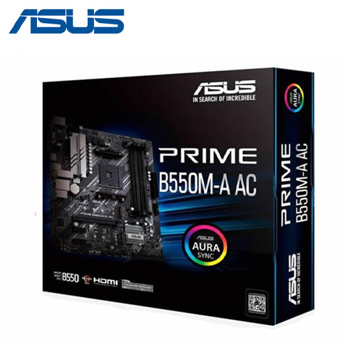 Motherboard AMD Asus Prime B550m-A AC (wi-Fi) AM4