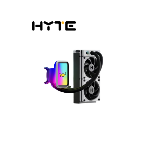 Liquid Cooling Hyte Thicc Q60 With 5 IPS 720p Display Fan-Hyte-Q60-Bw