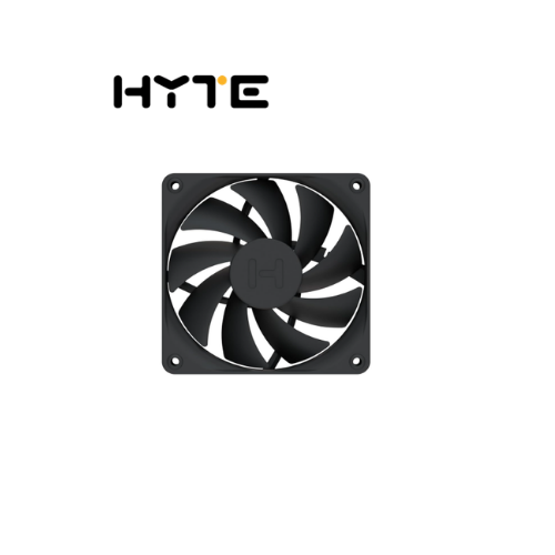 Case Fan Hyte Fa12 120mm 4 In 1 Pack Pitch Black Fan-Hyte-Fa12-Bb-4