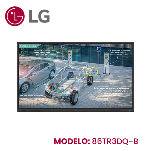 Interactive Digital Board LG 86 86tr3dq UHD 8 Gb Ram 64 Gb Android Edla