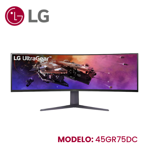 Monitor LG Ultragear Gaming 45 45gr75dc VA Curvo QHD 200hz 1ms USB Tipo C
