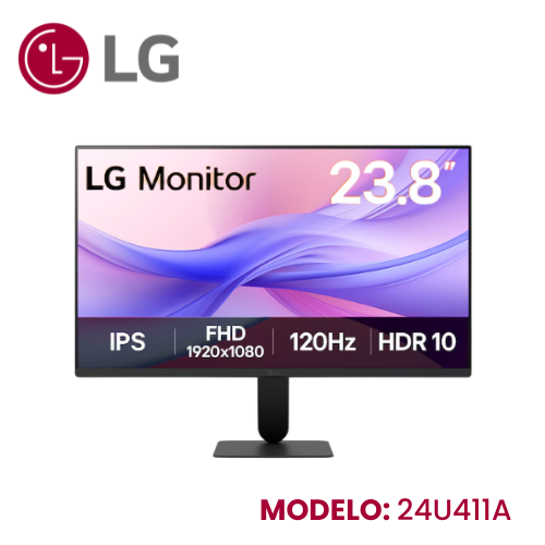 Monitor LG LED 24 24u411a IPS FHD 120hz 1ms