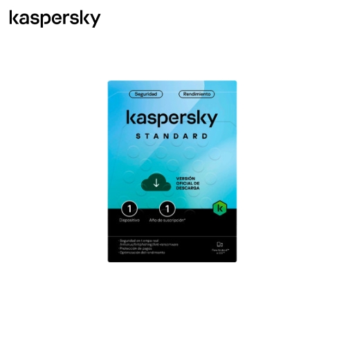Kaspersky Standard 1pc, 1año (digital) Kl1041ddafs Bundle