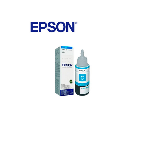 Botella Tinta Epson T664220-Al Cian para L200