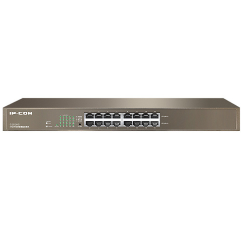 Switch Ipcom G1016g Conmutador de 16 Puertos 10/100/1000 Mbps