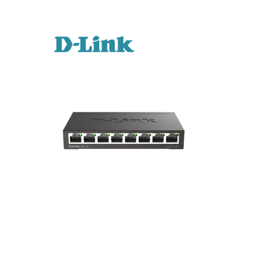 D-LINK Switch 8-Puertos 10/100/1000mbps (dgs-108) No Gestionable
