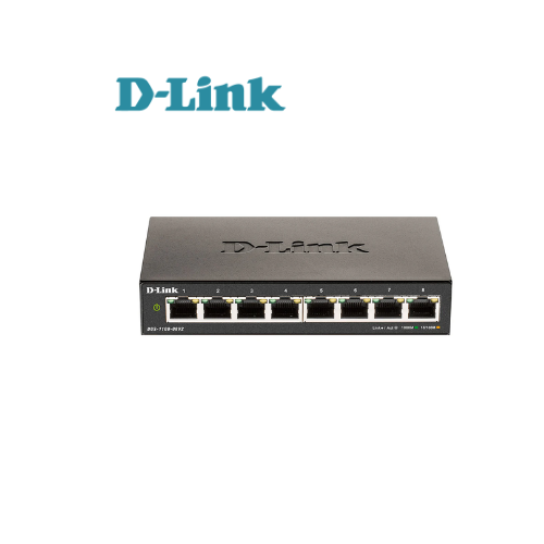 D-LINK Switch Gigabyte 8-Puertos 10/100/1000mbps (dgs-1100-08v2)