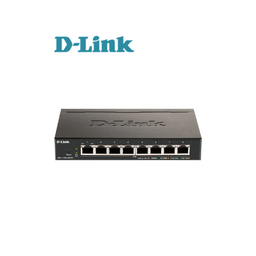 D-LINK Switch Gigabyte 8-Puertos 10/100/1000mbps (dgs-1100-08pv2)
