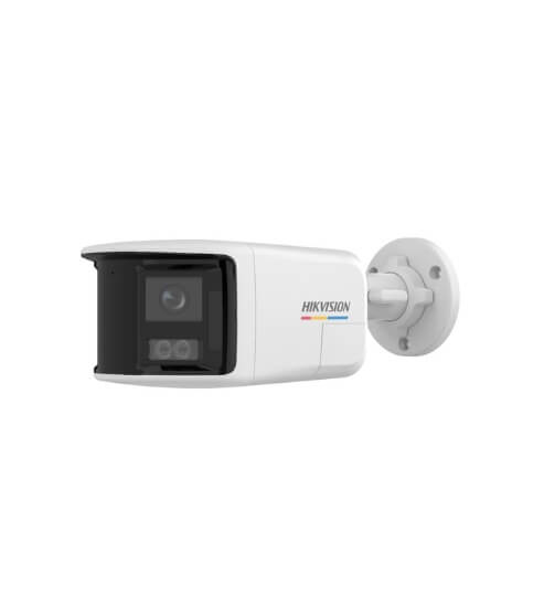 Bullet Ip Doble Lente 180° 6mp 2.8mm Smart Hybrid Light Ir30m