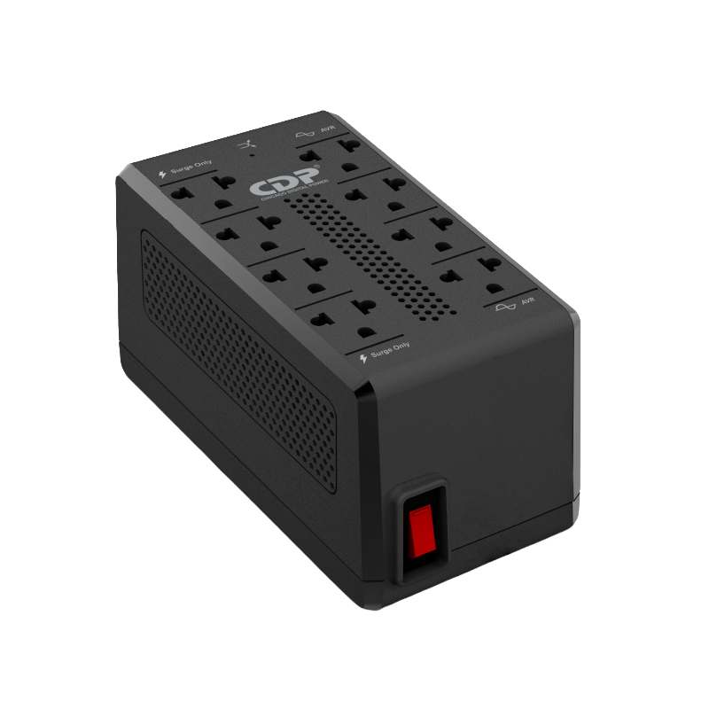 Estabilizador automatico de voltaje con supresion de picos CDP RAVR1008i, 1000VA/500Watts