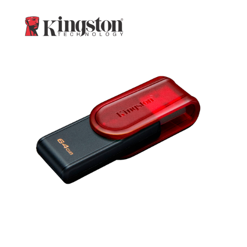 Memoria USB 64gb Dtxs 3.2 Negro/rojo Kingston (kc-U3c64-7tr)
