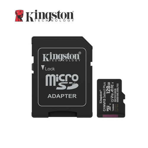 Memoria Microsdhc 128gb 150mb/s C10+adp Kingston (sdcs3/128gb)