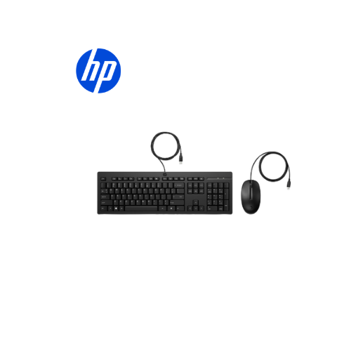 Combo HP 225 Wired Mouse & Keyboard Ax2y7aa#abm