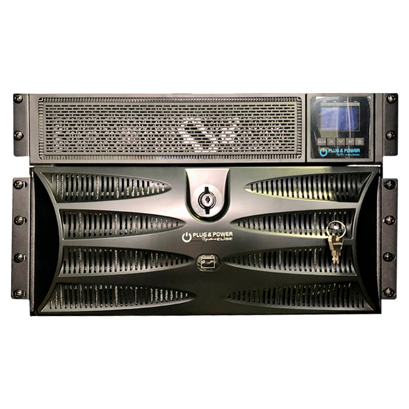 UPS On Line Rack/Tower (URT) PLUG & POWER, 6000VA / 6000W, 230V, USB, RS-232 (DB-9)