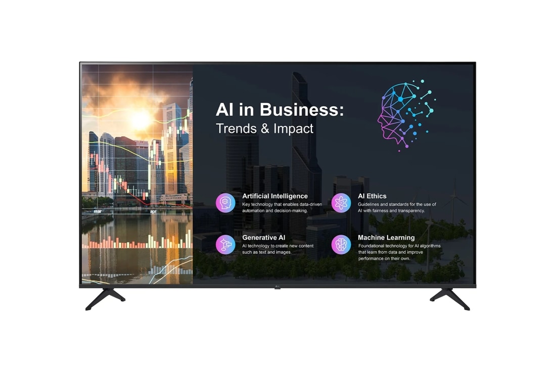 Signage Tv LG 75 75pk640s UHD Smart 60hz