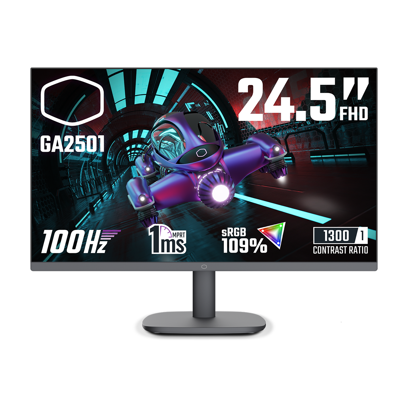 Monitor Cooler Master 24.5 FHD 100hz IPS Us Power Cord Cmi-Ga2501-Us