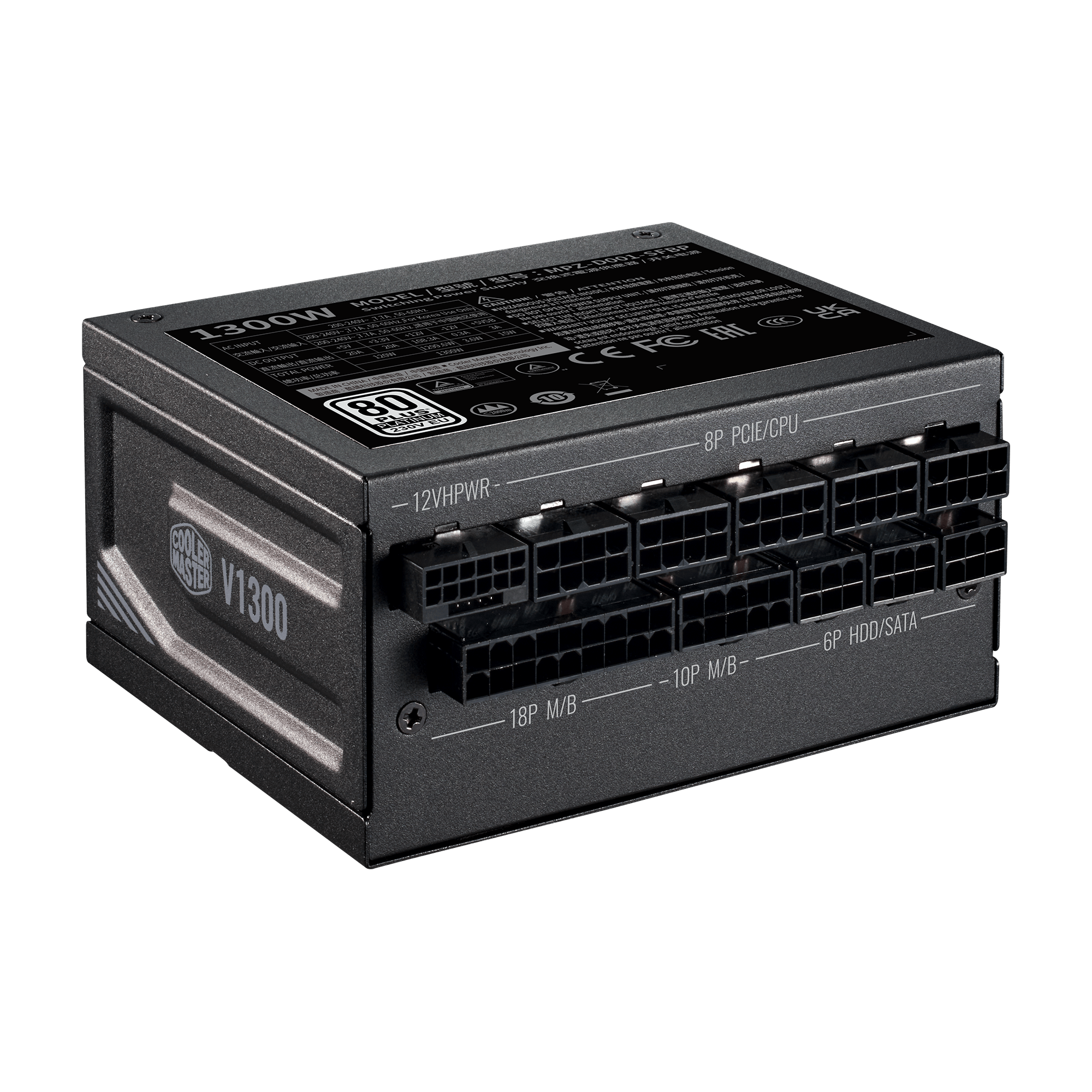 Psu Cooler Master V Sfx Platinum 1300w 230v Mpz-D001-Sfbp-Bus