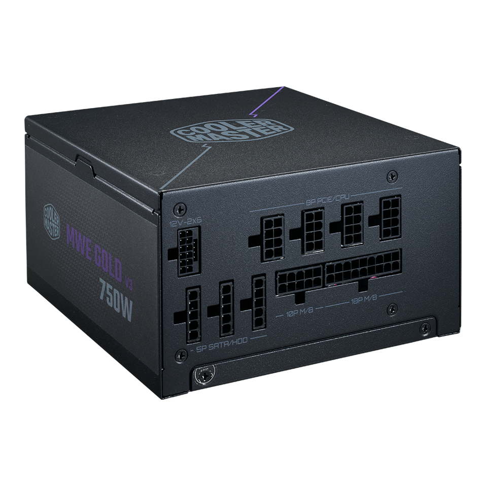 Psu Cooler Master Mwe Gold 650w V3 Nm Fr A/us Cord Mpe-6502-Acaag-3bus