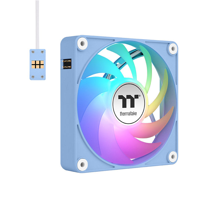 Fan Cooler Thermaltake Ct120 Ex ARGB Hydrangean Blue 3-Pack Cl-F196-Pl12bu-A