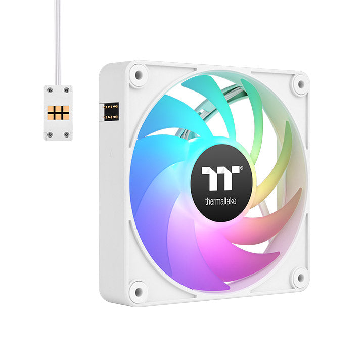 Fan Cooler Thermaltake Ct120 Ex ARGB White 3-Pack Cl-F190-Pl12sw-A