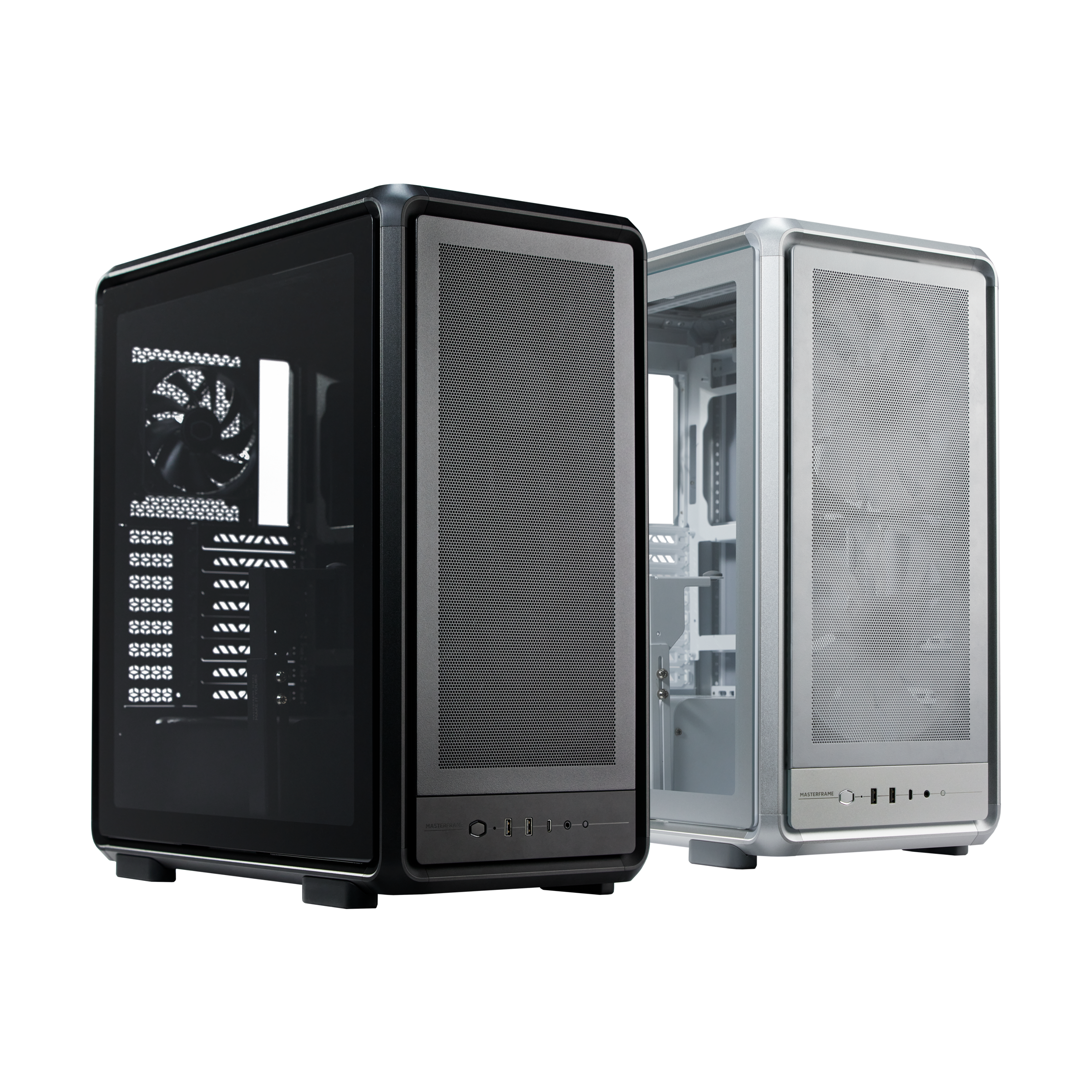 Case-PC Cooler Master Masterframe 500 Mesh Silver ARGB Mf500m-Shnn-S01