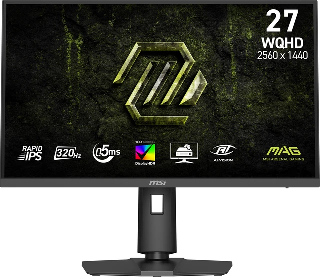Monitor Gaming MSI 2k Mag 274qpf X32 27 IPS 320hz