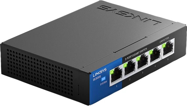 Linksys Se3005 5-Port Gigabit Switch