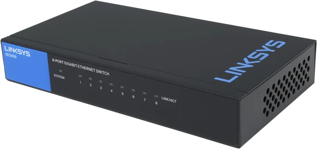 Linksys Se3008 8-Port Gigabit Switch